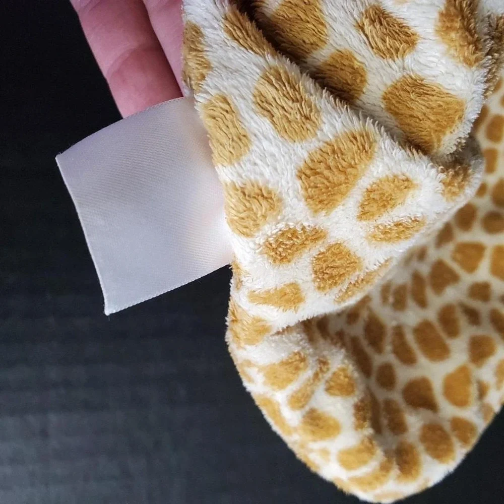 Angel Dear‎ Giraffe Brown Tan Security Blanket 12